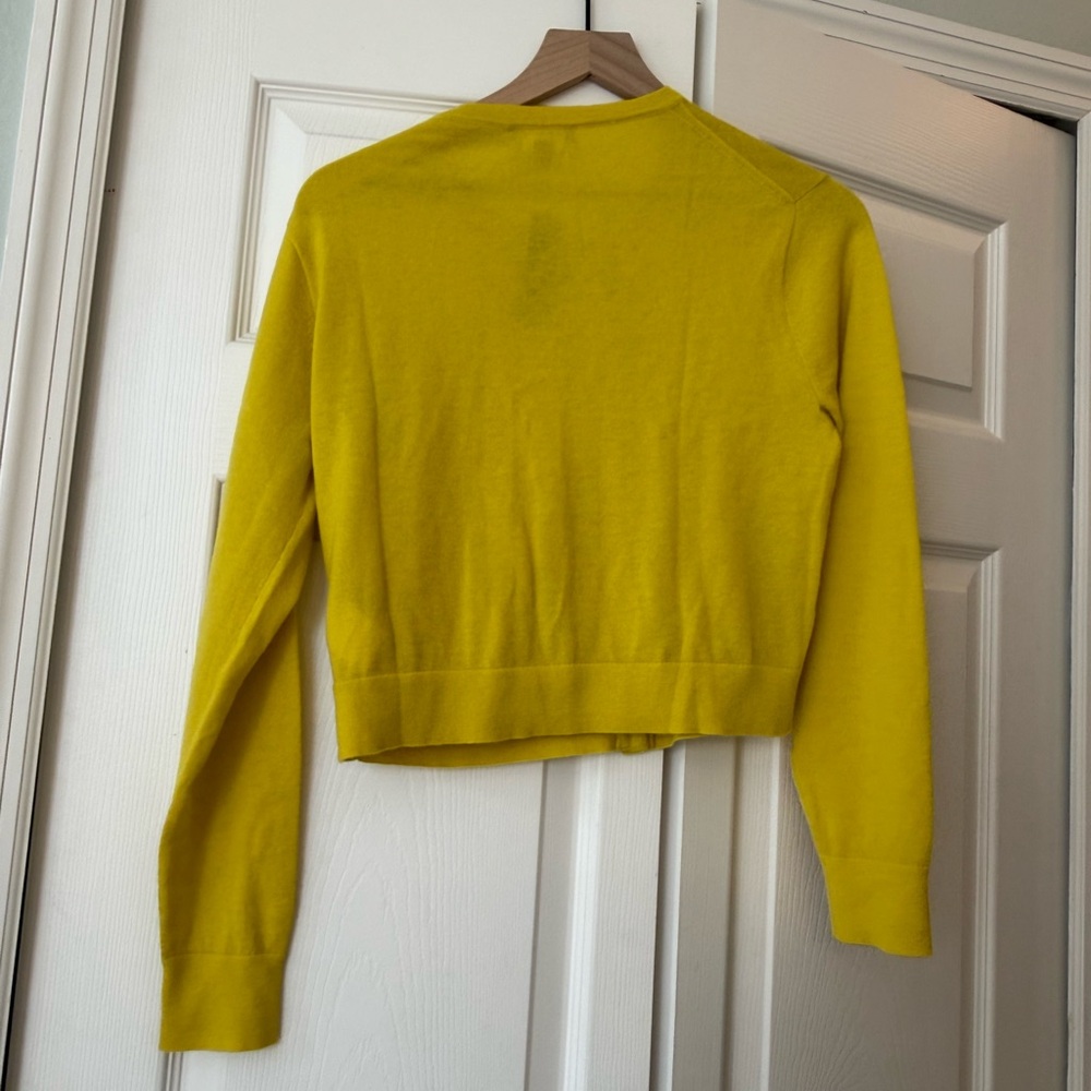 NWT J. Crew Featherweight Cashmere Cardigan size small - Picture 8 of 11